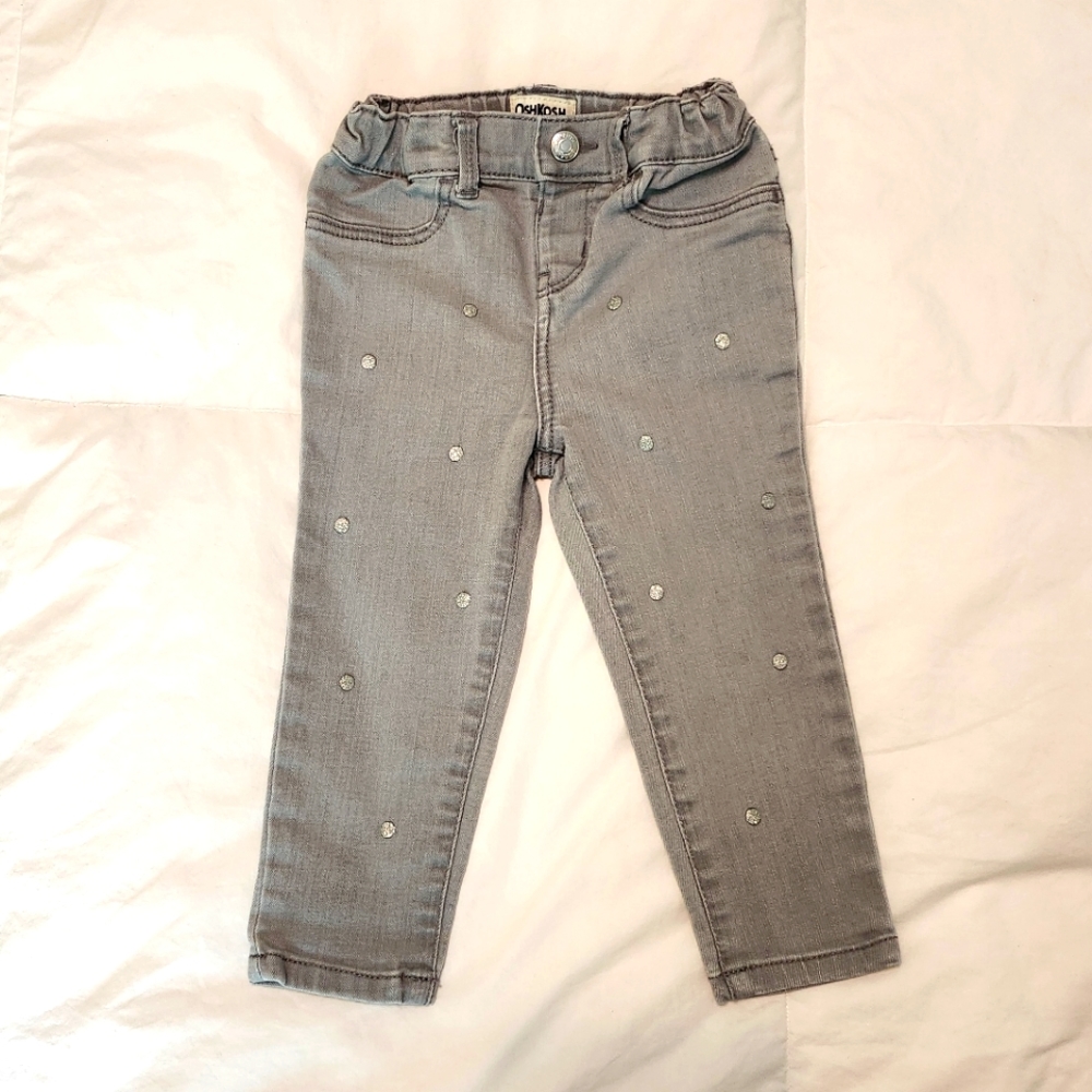 Oshkosh Girl's Gray Jeans